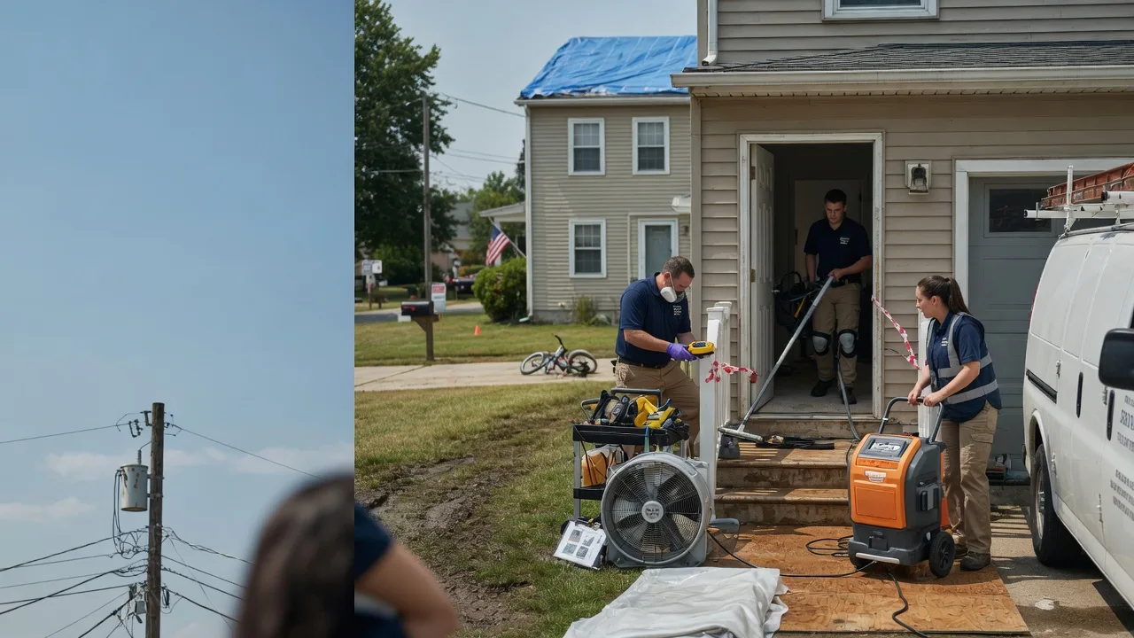 Water Damage Repair in Denmark, IA near me